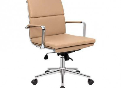 Luxurious swivel chair beige gaming modern single chair office chair office chair